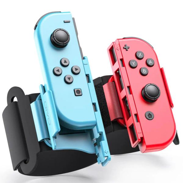 Périphériques OIVO pour Switch Bracelets JustDance réglables pour contrôleur Joycon Dragonne élastique pour accessoire de jeu Nintendo Switch