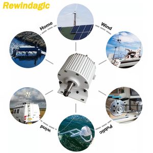 Permanente magneetgenerator en turbine lage snelheid 5 kW 6 kW 8 kW 10 kW 96V 110V 120V 220V 230V 380V Water Conservancy en windenergie