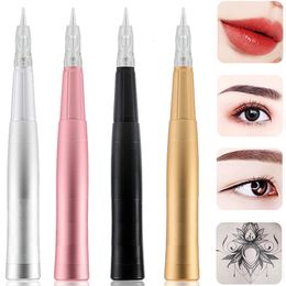 Permanente make -upmachines Wireless Tattoo Professional PMU Pen Digital voor Microblading Eyeliner Lip Tattoos Leveringen 221109