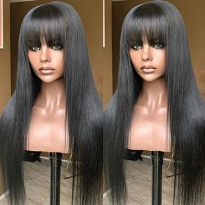Brésilien Brésilien Lace Front Human Hair Wigs for Women Pré-cueilled 4x4 13x4 13x6 Perruque frontale en dentelle HD transparente transparente