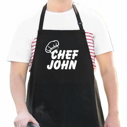 personalizado Abril para hombres Nombre personalizado Abril con bolsillos Regalos de cocina para hombres Chef Papá Marido Cumpleaños Parrilla Regalo BBQ Abril 587b #