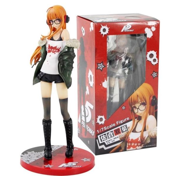 Persona 5 Figura de juguete Futaba Sakura P5 Belleza sexy 17 Escala Modelo de juguete coleccionable T2006031187273