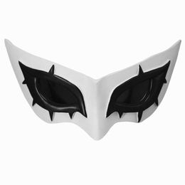 Persona 5 Hero Arsene Joker Masker Cosplay ABS Eye Patch Kurusu Akatsuki Prop Rollenspel Halloween Accessoire H0910283l