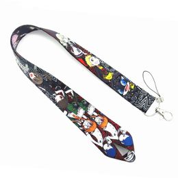 Persona 5 lanyards anime telefoonbanden sleutelhanger anti-meest mobiele telefoon nek kas riem kaart badge houder webbing lint sleutelen hang touw