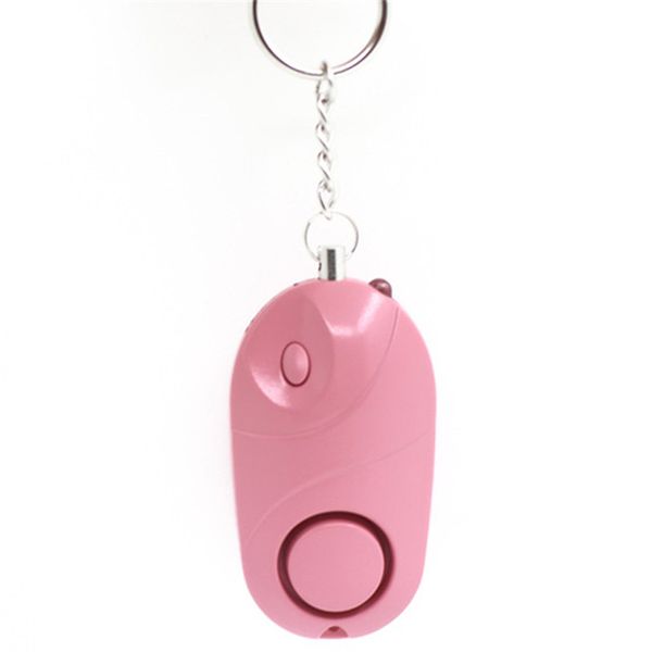 Alarme personnelle pour enfants filles femmes vieil homme sécurité protéger alerte sécurité cri fort porte-clés 130db oeuf LED alarmes Anti-perte livraison directe