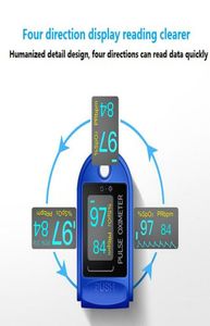 Soins personnels oxymètre de mesure précise du taux d'impulsion LED