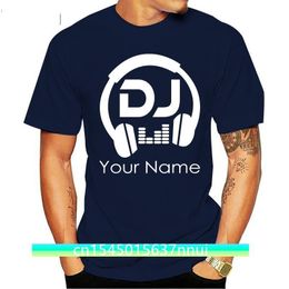 Gepersonaliseerde DJ hoofdtelefoon TShirt DJ T Shirt Kids Childrens jongens meisjes Gym Tee Shirt 220702