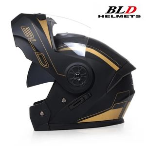 Gepersonaliseerde Dual Lens Flip Up Helmen Motocross Racing Modulaire Cascos Para Moto Mannen Vrouwen Mode Volledige Gezicht Motorhelm 240301