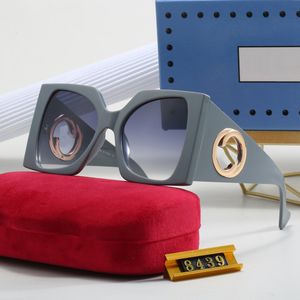 Lunettes de soleil de styliste de personnalité, polarisées de luxe, résistantes aux UV, pour hommes et femmes, lunettes rétro Squ