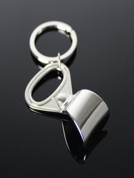 Personnalité facile à tirer anneau Portable décapsuleur porte-clés petit cadeau minimaliste pendentif porte-clés peut Lettering9592792