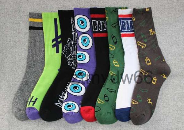 Personnalité harajuku terry chaussettes basses hommes mode femmes sports sous-vêtements football cadeaux colorés 9zj1