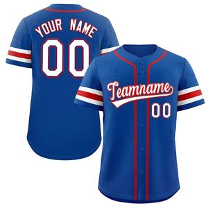 Personnalisation Personnalisez le maillot de baseball Team Shirt Imprimé nom personnel Numéro personnel Hip Hop Sportswear Baseball Men / Femmes / Kids Shirt240417