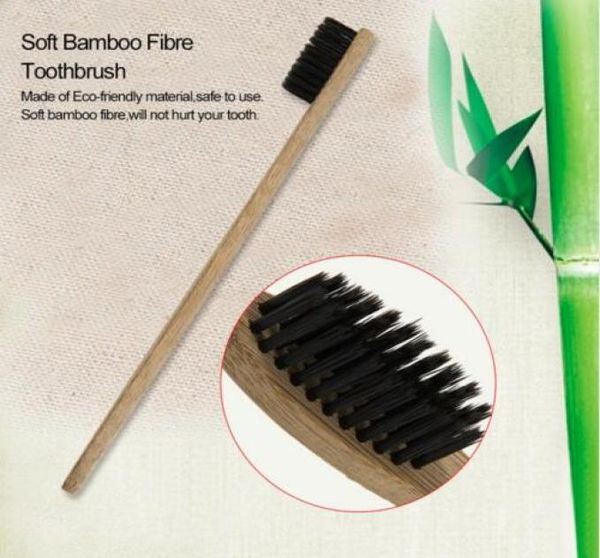 Brosses à dents en bambou personnalisées nettoyeur de langue prothèse dentaire Kit de voyage brosse à dents fabriquée en chine 200 pièces RRA1844422238