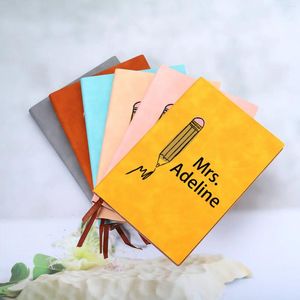 Gepersonaliseerde aangepaste naam A5 Draagbare Agenda Boek Dagboek Wekelijkse Planner Notebooks To Do List Kladblok School Kantoorbenodigdheden