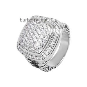 Gepersonaliseerde ring 17 mm plave instelling ontwerp kubieke zirconia statement ring voor vrouwen