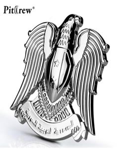 Autocollants personnalisés emblème d'aigle Cool, autocollants 3D de style de voiture, accessoires de décalcomanie automobile, Badge en métal modifiant les motos, autocollant 1361799