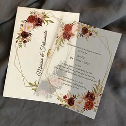 Invitaciones de boda personalizadas Información de despedida de soltera editable Guardar la fecha en las tarjetas de felicitación Cumpleaños 240328