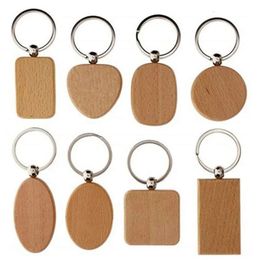 Articles de nouveauté de porte clés en bois personnalisés DIY PENDANT LE PENDANT CLÉ BEAUCOUP CADEU