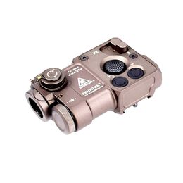 PERST-4 IR Vista láser verde Láser táctico visible con cable KV-5PU Interruptor remoto Brillo Luz de arma ajustable Rifle de caza Riel Picatinny y riel 1913