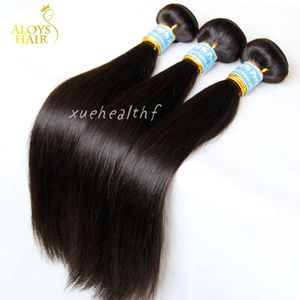 Peruaanse Indiase Maleisische Cambodjaanse Braziliaanse Virgin Hair Weave Bundels Rechte Body Wave Losse Water Diepe Golf Krullend Human Hair Extensions