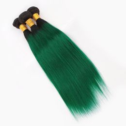Bundles de cabello humano recto peruano con paquetes de cabello Remy Remy de cierre T1B/Bundles de cabello Remy verde 3/4 con cierre de encaje 4x4