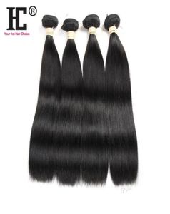 Peruvian Vierge Hair Straitement 4 Poules 7a Vierge non traitée Vierge Peruvienne Cheveux Human Extension Peruvienne Coiffure raide 8005835