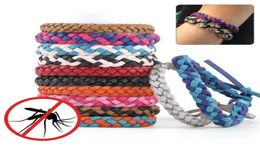 Ongediertebestrijding Anti Muggen Repellent Armband Rekbaar Leer Geweven Handarmband Voor Volwassen Kinderen Insectenbescherming Wr3846914