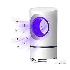 Ongediertebestrijding Elektrische mugmozerslamp USB aangedreven niet -toxische UV -bescherming Mute Bug Zapper Fly MosquitoS Trap levering Drop Dhfvz