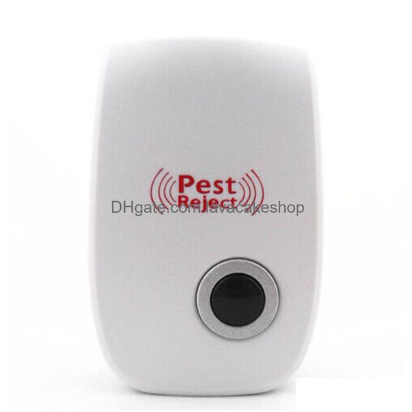 Lutte Antiparasitaire Électronique Trasonic Insect Repeller Bug Tueur De Souris Us Plug 1 Pcs Drop Delivery Maison Jardin Ménage Divers Dhes2