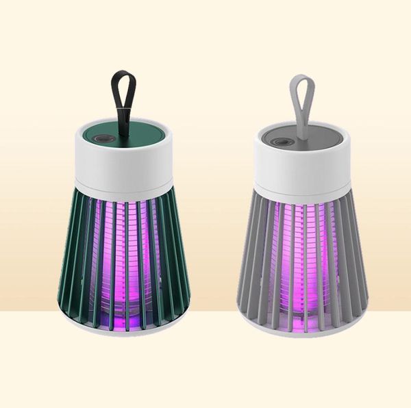 Pest Control Mosquito Killer Electric Shock Catcher Light Lure Lure Maison USB Charge Mosquito Killing Lamp2426810