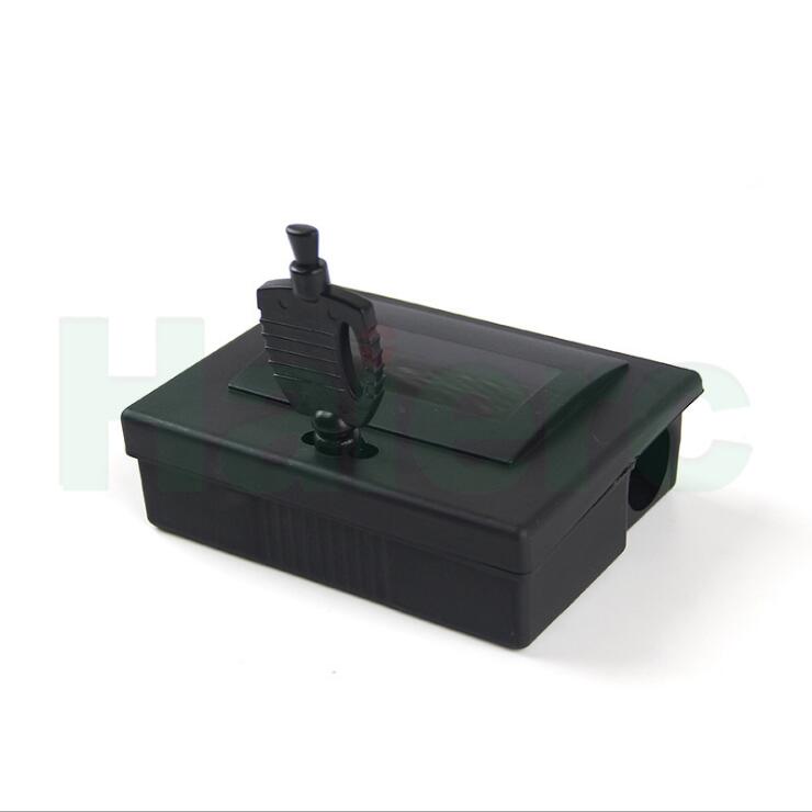 5in Rat Bait Station Rodent Pest Control Plastic Traps Waterproof with Lock Key Catch House Mice Mouse Outdoor Indoor Safe for Pet Child Direct Sale from Factory