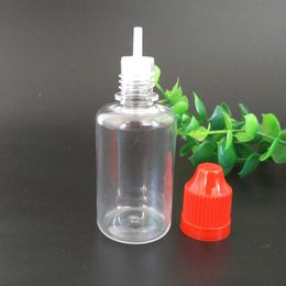 Huisdierfles 30 ml plastic druppelaar flessen helder 1oz e vloeibare fles voor e-juice 1500 stcs/lot
