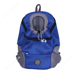 Bolsas para transportar mascotas Bolsa para transportar perros Mochila portátil de viaje transpirable para gatos Suministros para llevar mascotas al aire libre Bolsa portátil para perros con hombro en el pecho Suministros para mascotas Bolsa para gatos