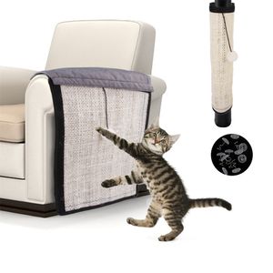 Pet Cat Scratch Guard Mat katten schraper krassenkussen na kitten slijpen klauw krassen mat meubels bankbeschermer