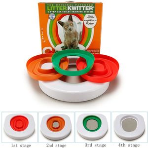 Pet Cat Training Toilet Silaire Pet Poute Litter Box Tray