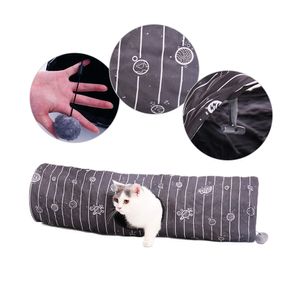 Pet Cat Tunnel Toy Cat Play Play Tube with Ball Chiptable chaton chien jouet chiot lapin de lapin de chat jouet de tune de tunnel pour petit animal