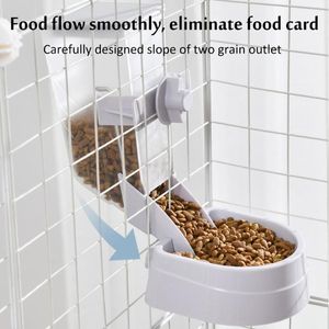 Dispensador de pájaros y loros para gatos domésticos, comedero para palomas, jaula para perros y gatos, producto para colgar, cuencos, alimentadores 302e