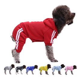 Vêtements d'hiver chauds pour animaux de compagnie, veste à quatre pattes pour chien, manteau, Chihuahua, bouledogue français, vêtements pour chiots, tenue pour petits chiens