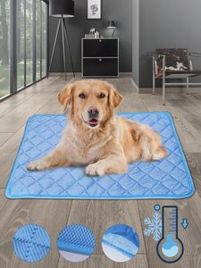 Animal de refroidissement tapis chien glace pavé de soie chat couverture d'été mulitple utilisez le lit pour le refroidissement en respirant 240418 lavable 240418