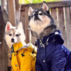 Pet Dog Apparel Kleding voor puppy winddichte honden jas regendichte regenjas dog sport hoodies jassen 20220901 e3