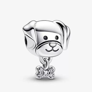 Pet Dog Bone Charm 925 Sterling Zilver Pandora Hangers Moments Pet for Fit Charms pandoracharm queen Armbanden Sieraden 792254C01 Andy Jewel