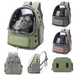Sac à dos pour chien et chat, sac à bandoulière respirant pour voyage en plein air, sac de Transport pour petit chien et chat, accessoires portables pour chiens, 240307