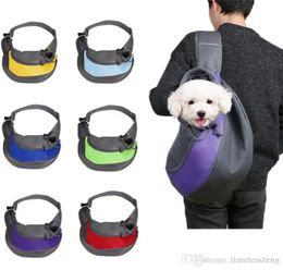 Pet Dog Cat Carrier Schoudertas Voorkant Comfort Travels tote enkele schoudertas Puppy Portable Pet Backpack Pet Supplies7820937