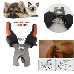 Chien de compagnie chat grand / moyen coupe-ongles coupe-ongles tous les chiens gripsoft griffe coupe-ongles en acier inoxydable soins des ongles boîte de vente au détail DHL Ufjje