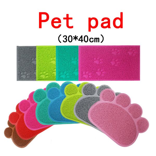 Alfombrilla para perros y mascotas, alfombrilla para cama de PVC, alfombrilla para gatos, alfombrilla para arena para gatos, comida para mascotas, alimentación de agua, accesorios para mascotas, alfombra, envío gratis