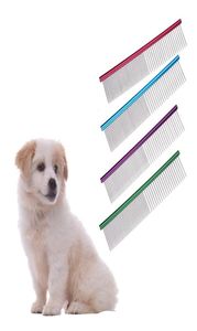 Pet Dog Puppy Cat Anti static Combs Brushes Row Pet Kitten Longhaired Dog Comb Brushing Toomage Toomage Tooling Accessories290p1179277