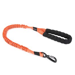 Animal de compagnie chien chiot élastique traction nylon corde de marche colliers ceinture poitrine dos laisses Portable 4 clors ottie