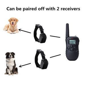 Pet Dog Remote Training Kraag oplaadbare waterdichte elektronische hondenschokkraag op afstand shocker trainingsapparatuur voor honden