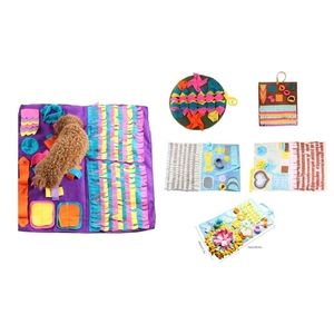 Pet Dog Sniffing Mat Find Food Training Blanket Play Toys pour soulager le stress Puzzle LJ200918