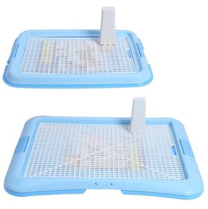 Pet Dog Toilet Cat Strooisel Posaardtoilet voor honden Cat Puppy Pad Doggy Pee Training Toilet Mesh Dog Product2147329